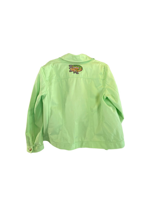 Lime Green Military Jacket