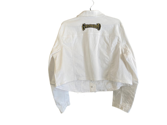 White Jean Jacket